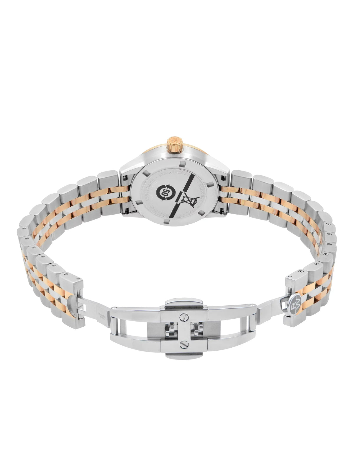 Raymond 5629-SP5-20021 Freelancer Ladies Watch Weil Dial Two-Tone Steel Black