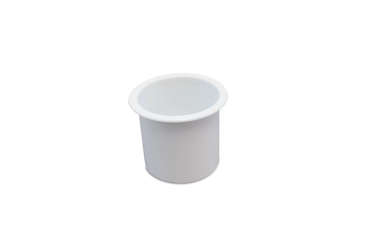 Plastic Insert RV Sofa Motorhome In Recessed Car Cup Marine Drop for Holder 10 Universal White Table Boat Camper Truck Pocket Game Pontoon