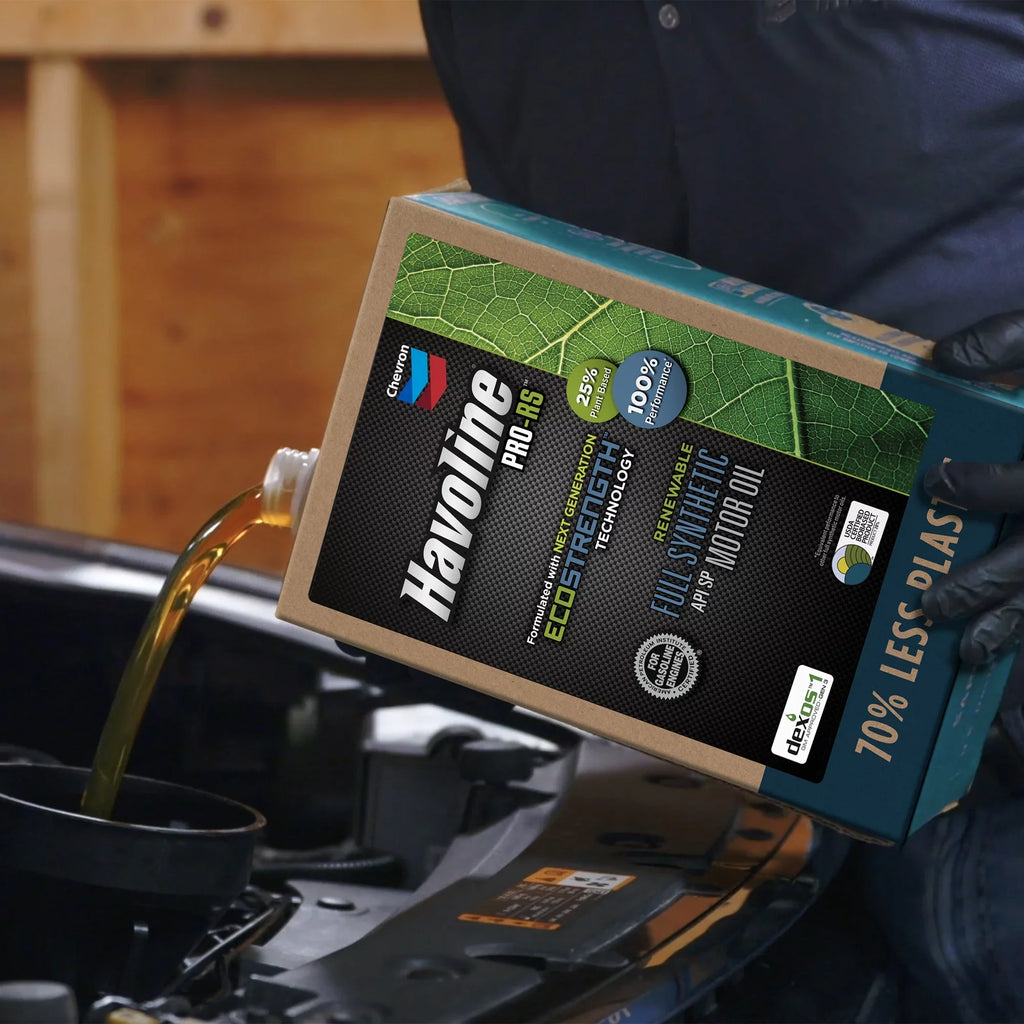 Havoline Renewable Smart Motor Change 6Q Oil 5W-20, Synthetic PRO-RS Box