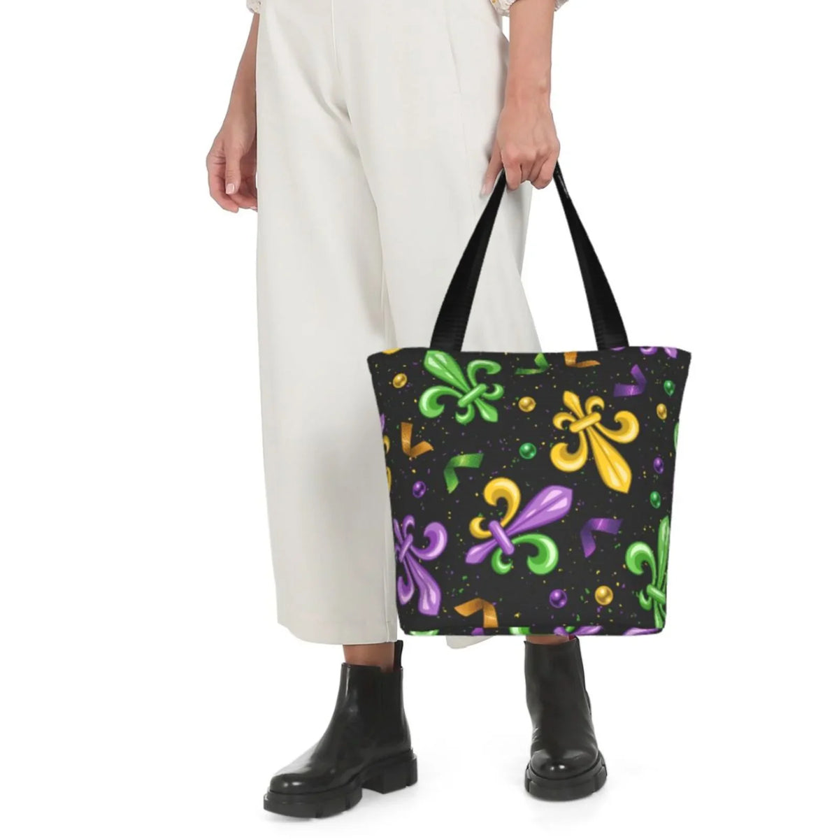 Handbags Bag,Shoulder Bag Women'S Large Carnival4 Lukts Mardi Hobos Gras Capacity Tote Bag Shopping