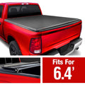 Cover Ram Bed TCD484011 | 2019-2023 Truck 1500; Dodge with 3500; Quad-fold (76") Compatible Soft MaxMate Bed Classic 6'4" | 2500 Tonneau 2002-2018 2003-2023