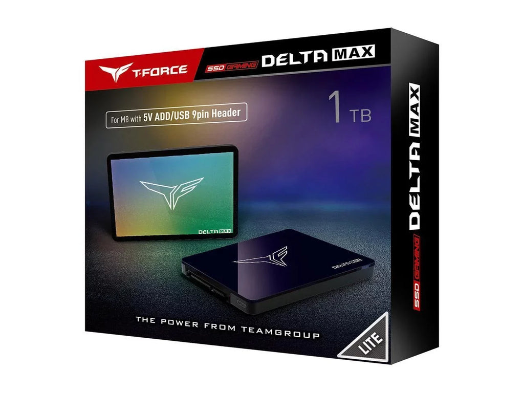 Solid T-FORCE (SSD) Drive III Group RGB SATA DELTA 3D LITE MAX 1TB Internal Team NAND State 2.5" T253TM001T0C325