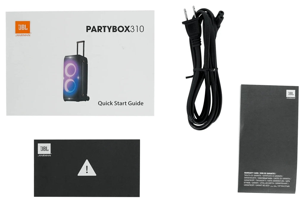RGB 310 LED Portable Party JBL Box Speaker+Mic Rechargeable Bluetooth Partybox