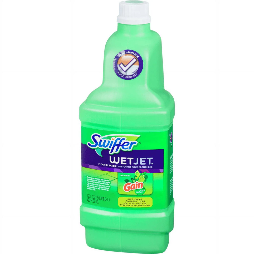 Purpose WetJet Gain All Swiffer 1.25L(4/Case) - System, Cleaning