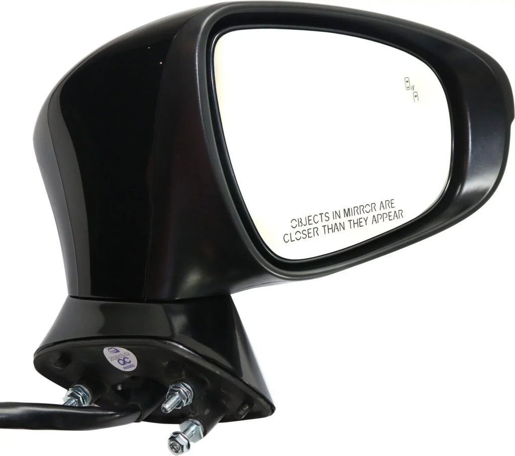 Glass w/ Lexus Mirror 2014-2018 Heated Light in GS350 Passenger With Right GS200t Side Signal Blind Compatible In-housing 2016 Kool-Vue Spot Detection Paintable