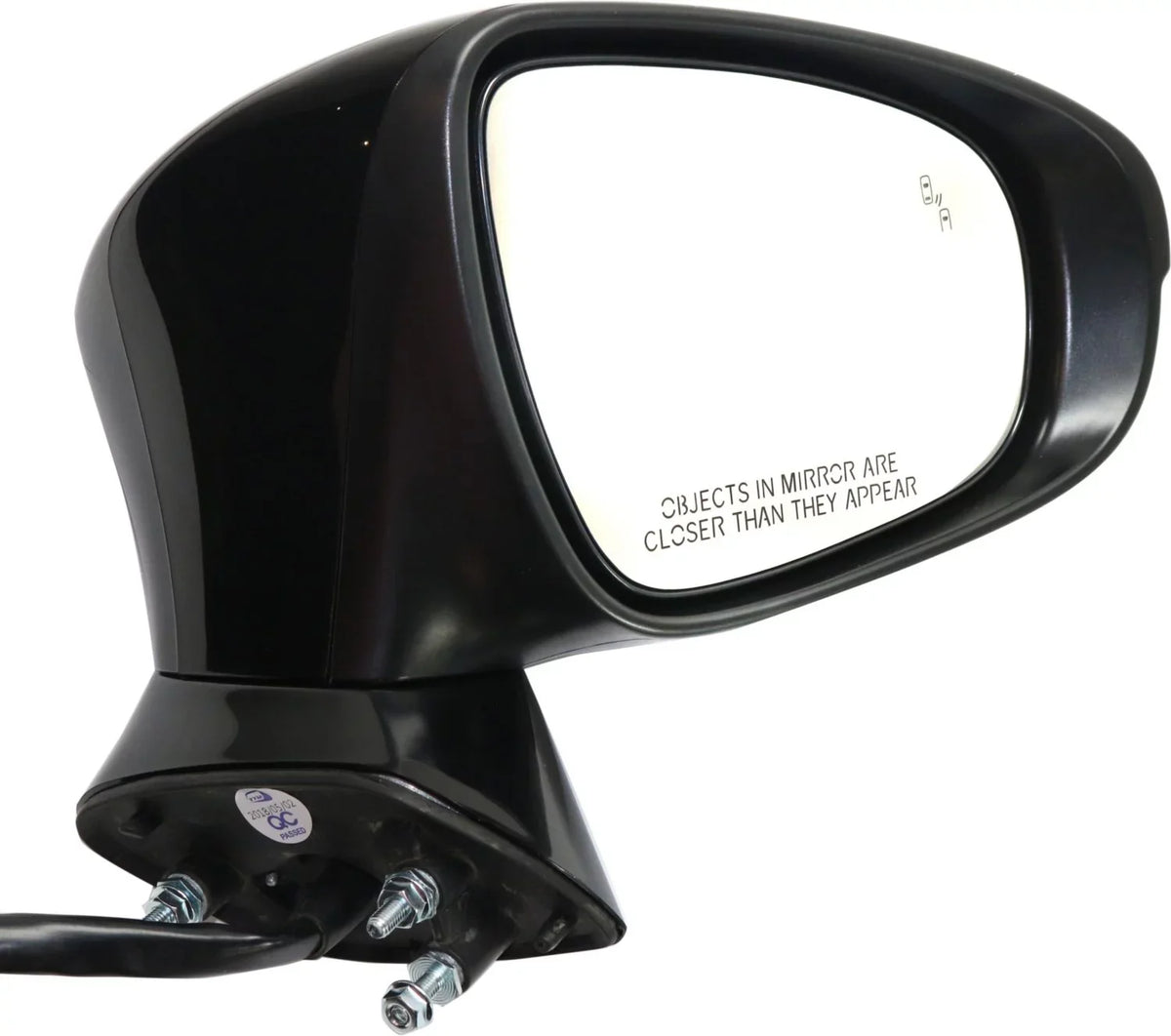 Glass w/ Lexus Mirror 2014-2018 Heated Light in GS350 Passenger With Right GS200t Side Signal Blind Compatible In-housing 2016 Kool-Vue Spot Detection Paintable