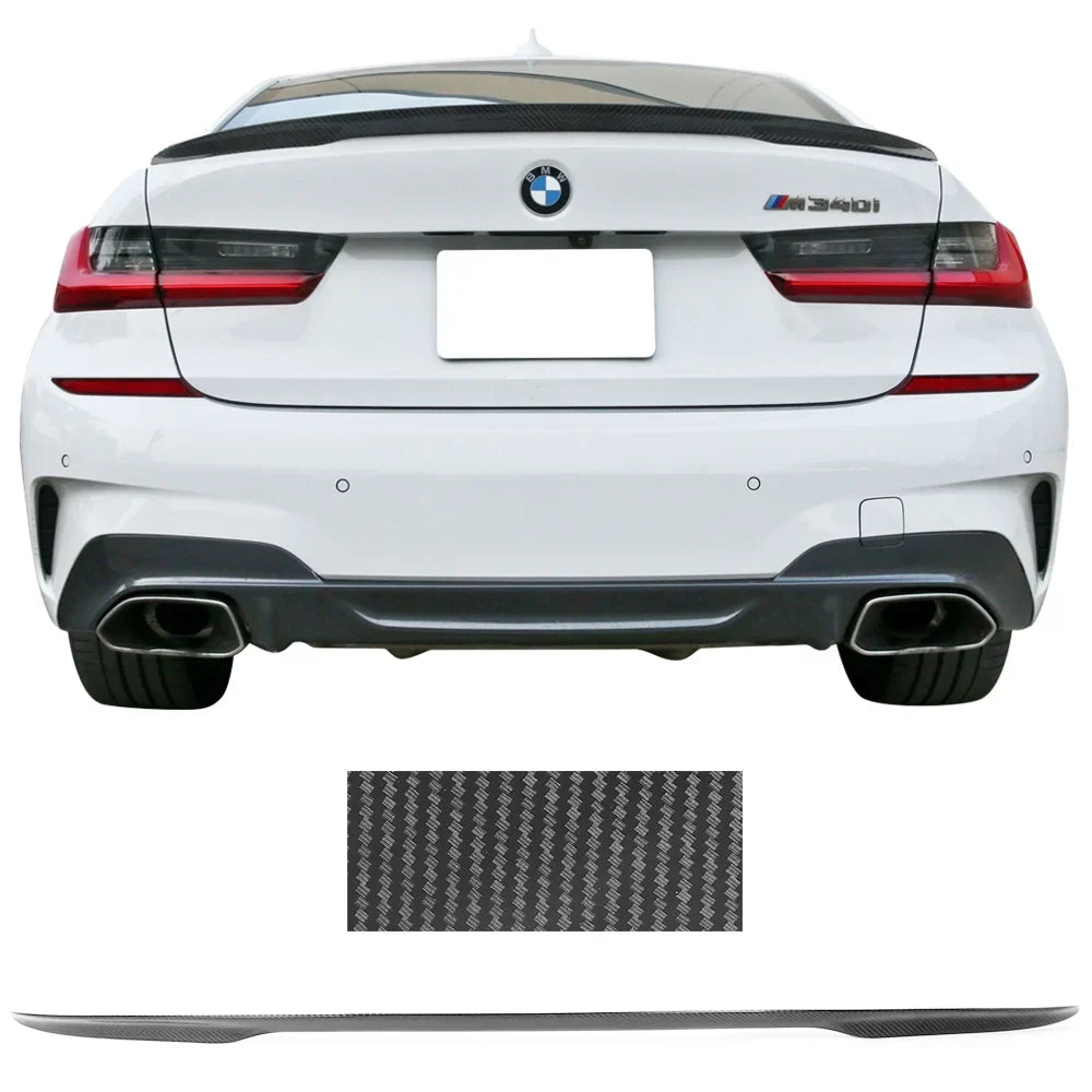 Wing Trunk Ikon with 19-23 3-Series Compatible Spoiler Carbon 2019 Fiber G20 P Motorsports design 2020 Rear