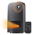 Motion 1500-Watt with Black Sensor, Built-in WOOZOO Heater Oscillating Portable Thermometer, USA IRIS