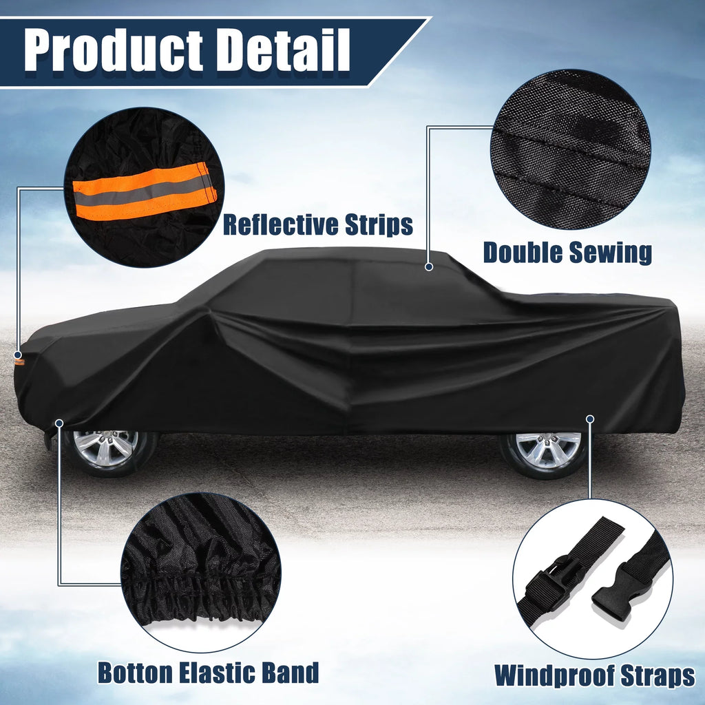Truck for Cover 05-2021 Cab Cab Extended Crew Pickup Black 4-Door Tacoma
