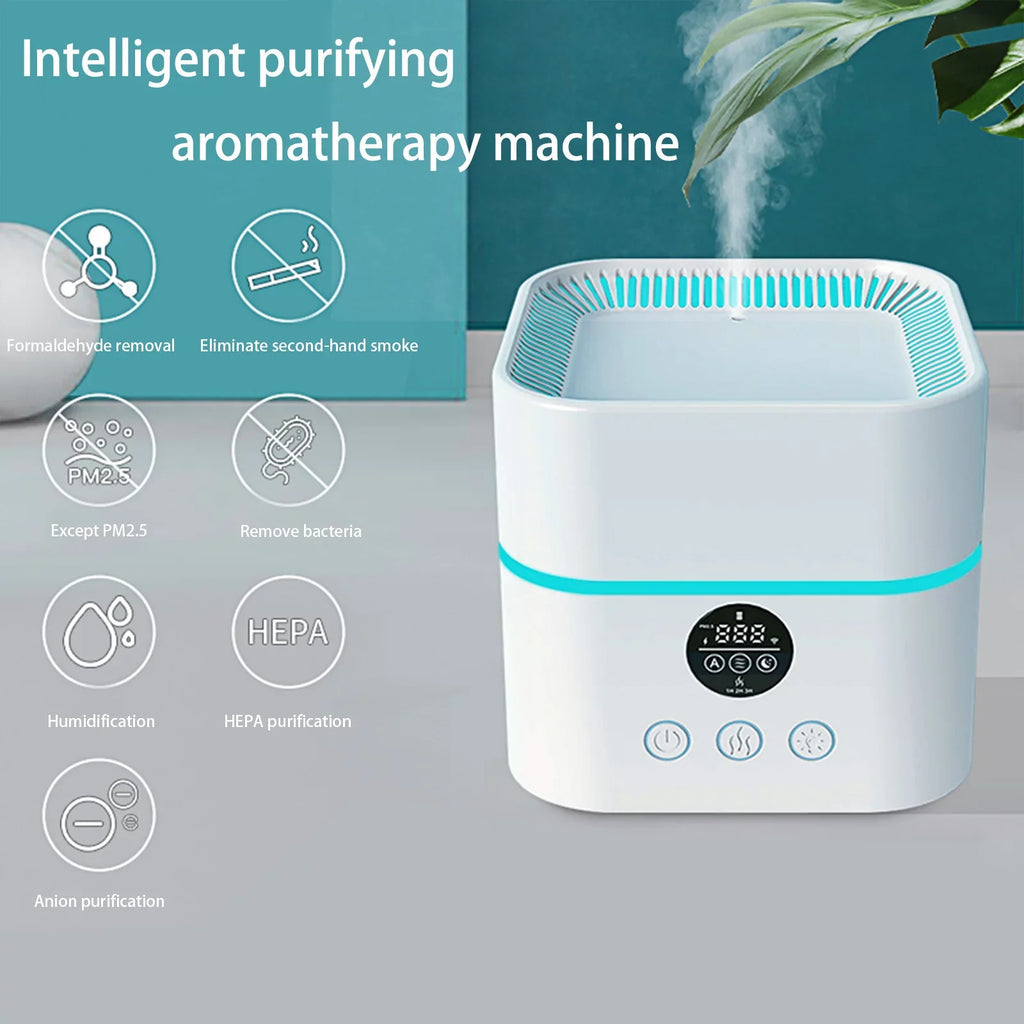 Desktop Humidifier Humidifier Purifier Portable Color USB Diffuser Bedroom Purifier | Aroma | Humidifiers WQQZJJ For Small Night Home For Cleaner Home With Light