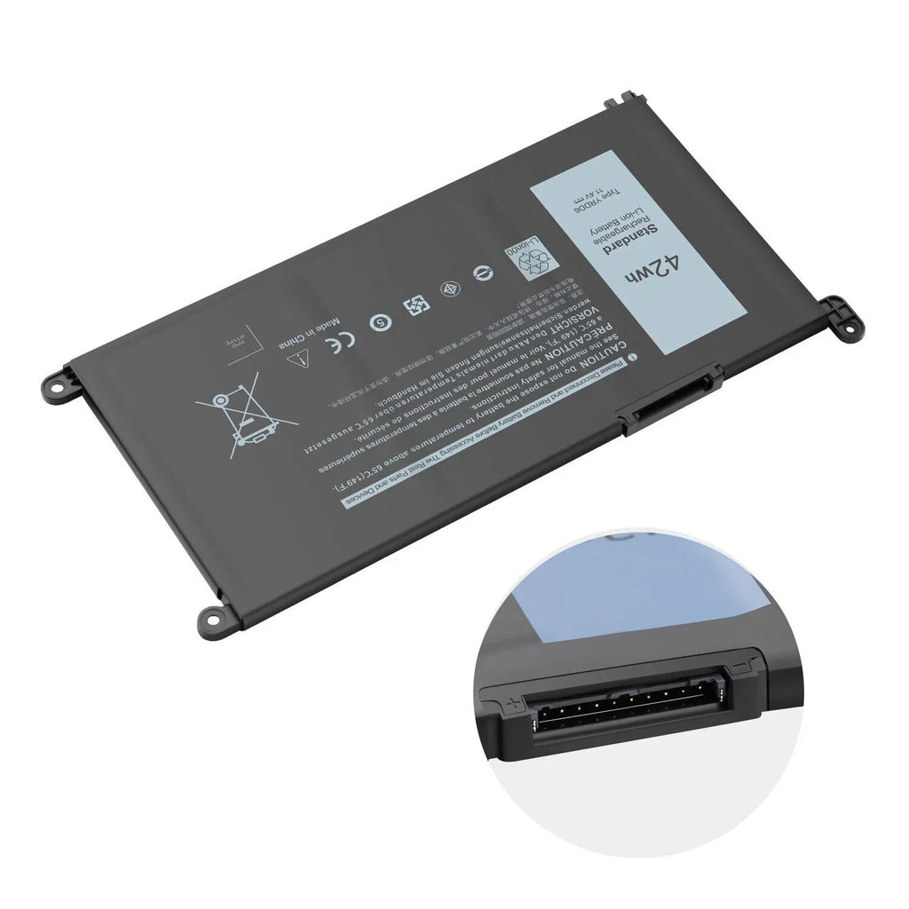 5491 1VX1H 5482 Inspiron 5593 for 5481 YRDD6 Battery 5590 2-in-1 5493 5485 5584