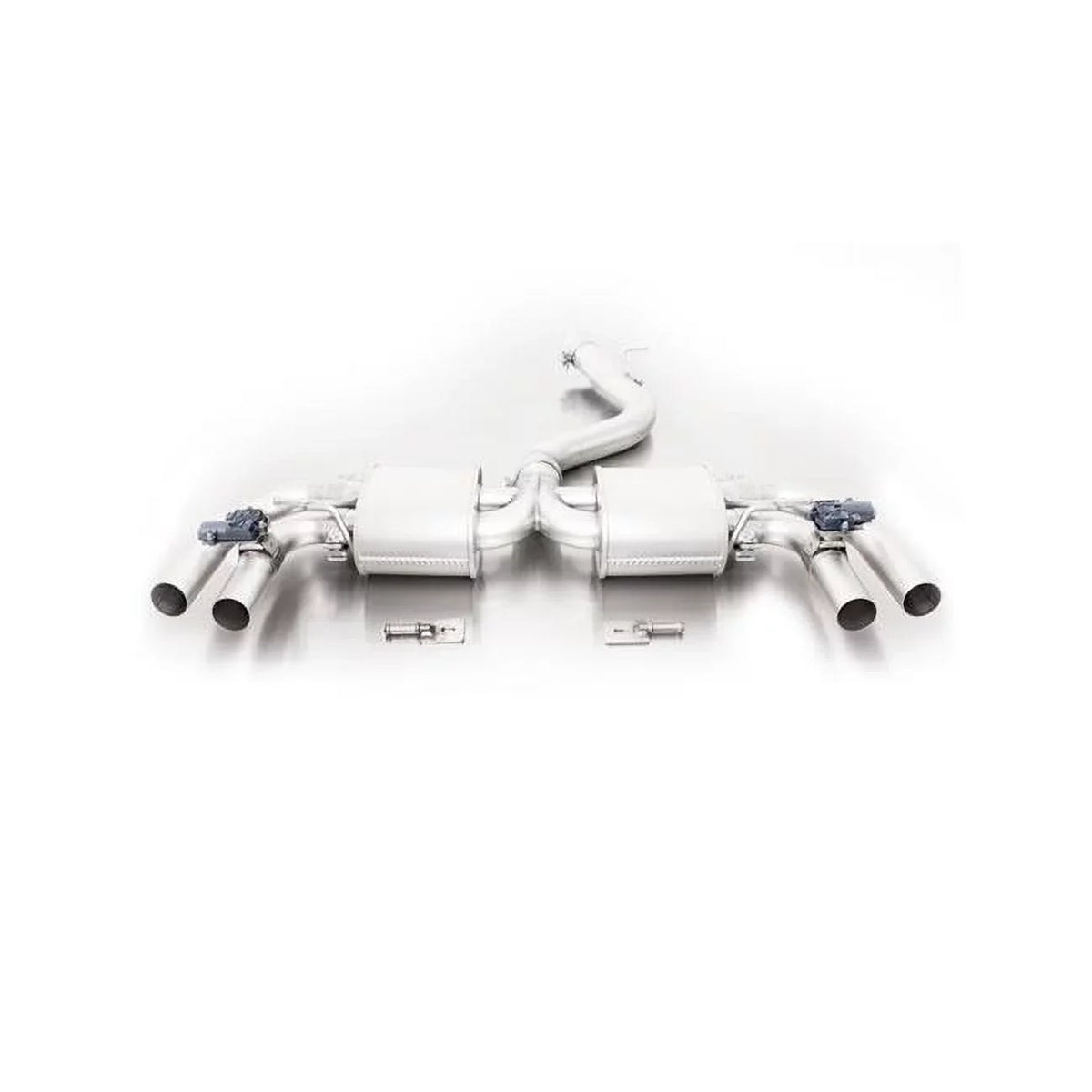 Axle Audi RS3 Chrome Set Turbo with Tail Quattro Pipe for Sportback Exhaust 2.5L Back 2017