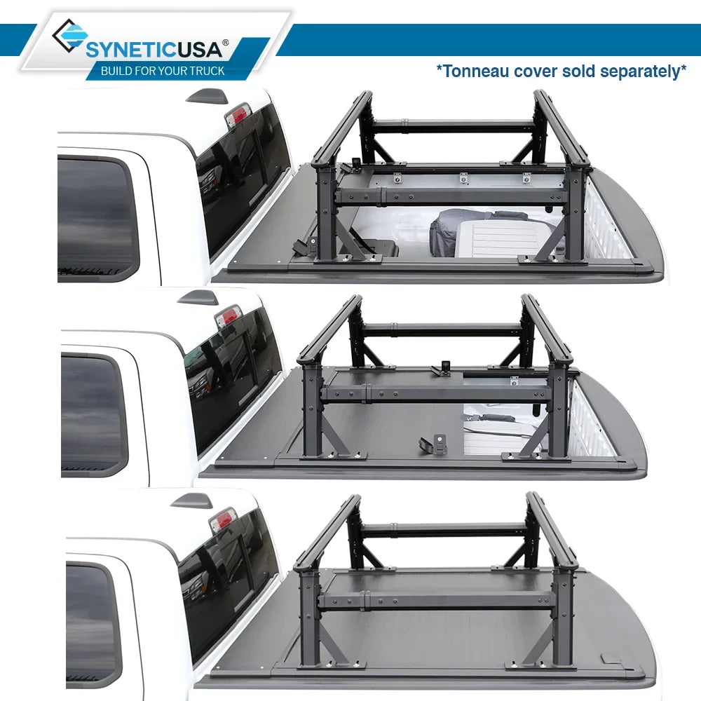 Rack Overhaul Bed Syneticusa Heavy HD Truck Adjustable Duty Ladder Height