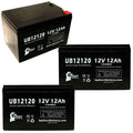 F1 SEA-DOO Acid Replacement - Pack (12V, - UB12120 SLA) F2 12Ah, SeaScooter AGM, Battery Lead Terminal GTI 6 to Battery 3x Sealed Adapters Terminal, F1 - 12000mAh, Includes Universal