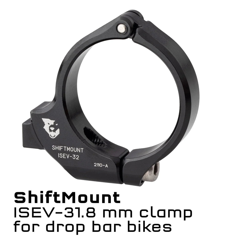 Clamp for ShiftMount - I-spec Tooth Shifters 22.2mm II Wolf