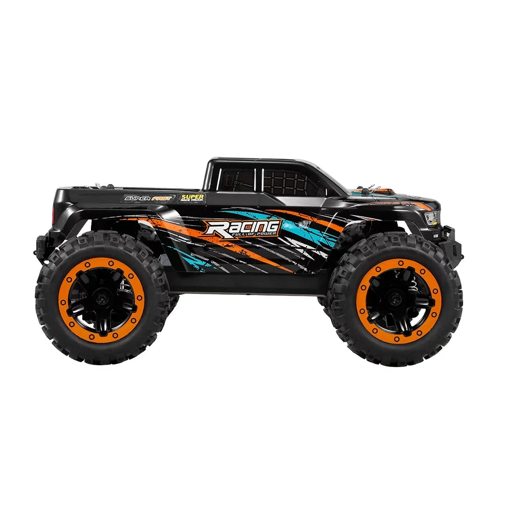 16889 High 1/16 Adult Linxtech 2.4G 30km/h Car Kids RC Speed Car Toy Car Orange 4WD for