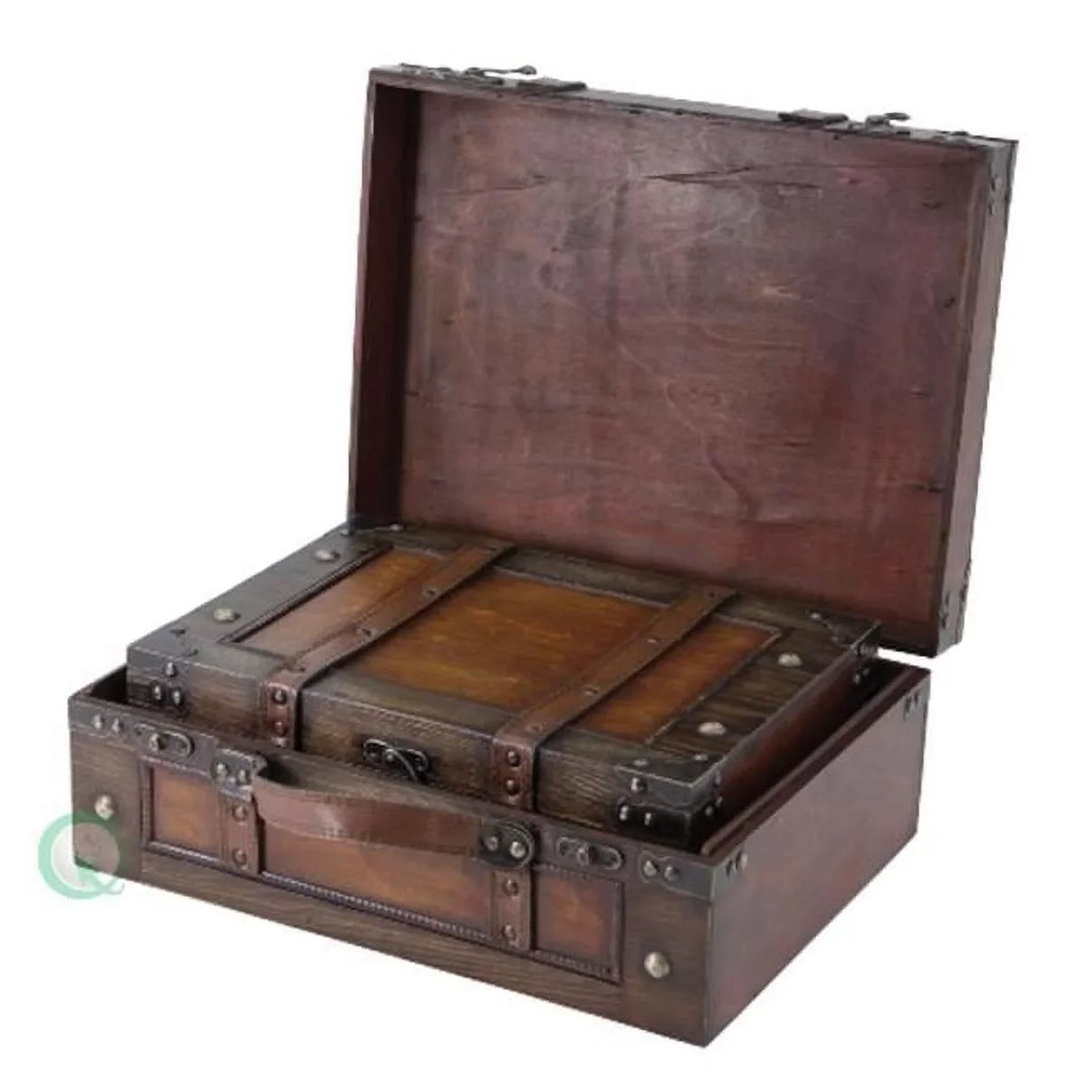 of 2 design Old Stripes With Set Suitcase