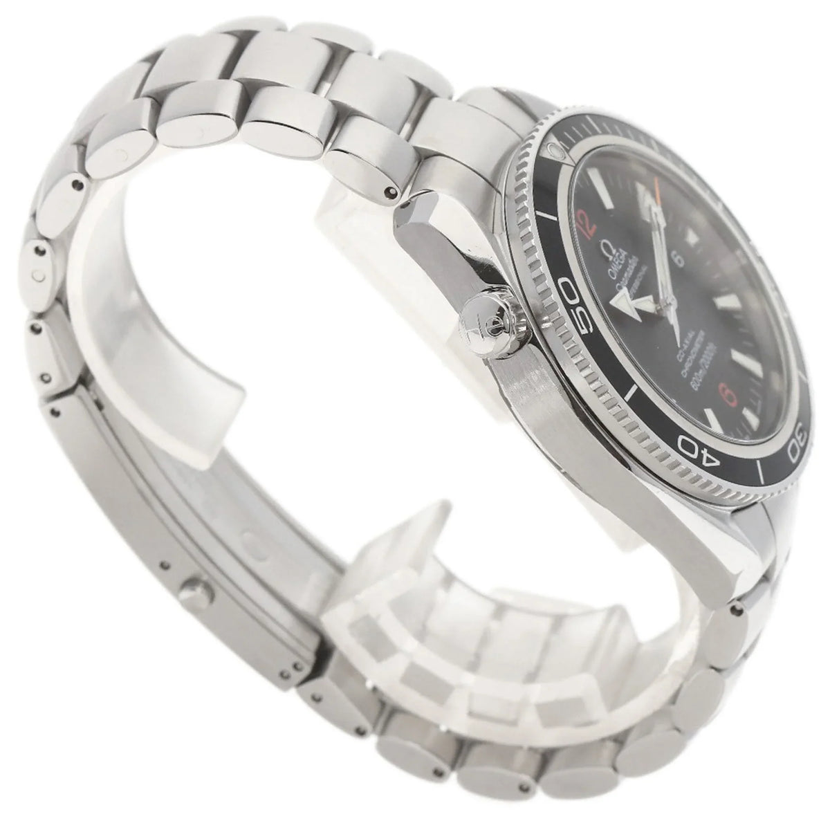 Stainless 2201.51 Men's Co-Axial Ocean Pre-Owned Seamaster Watch Omega (Good) Steel/SS OMEGA Planet