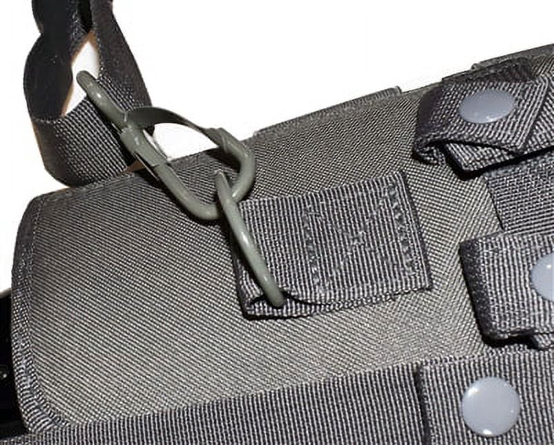 Black molle Bag Padded Scabbard Crossbody inches Barrel Soft Short Military Tactical Hunting 25 ATV Truck Gray. Trinity Motorcycle