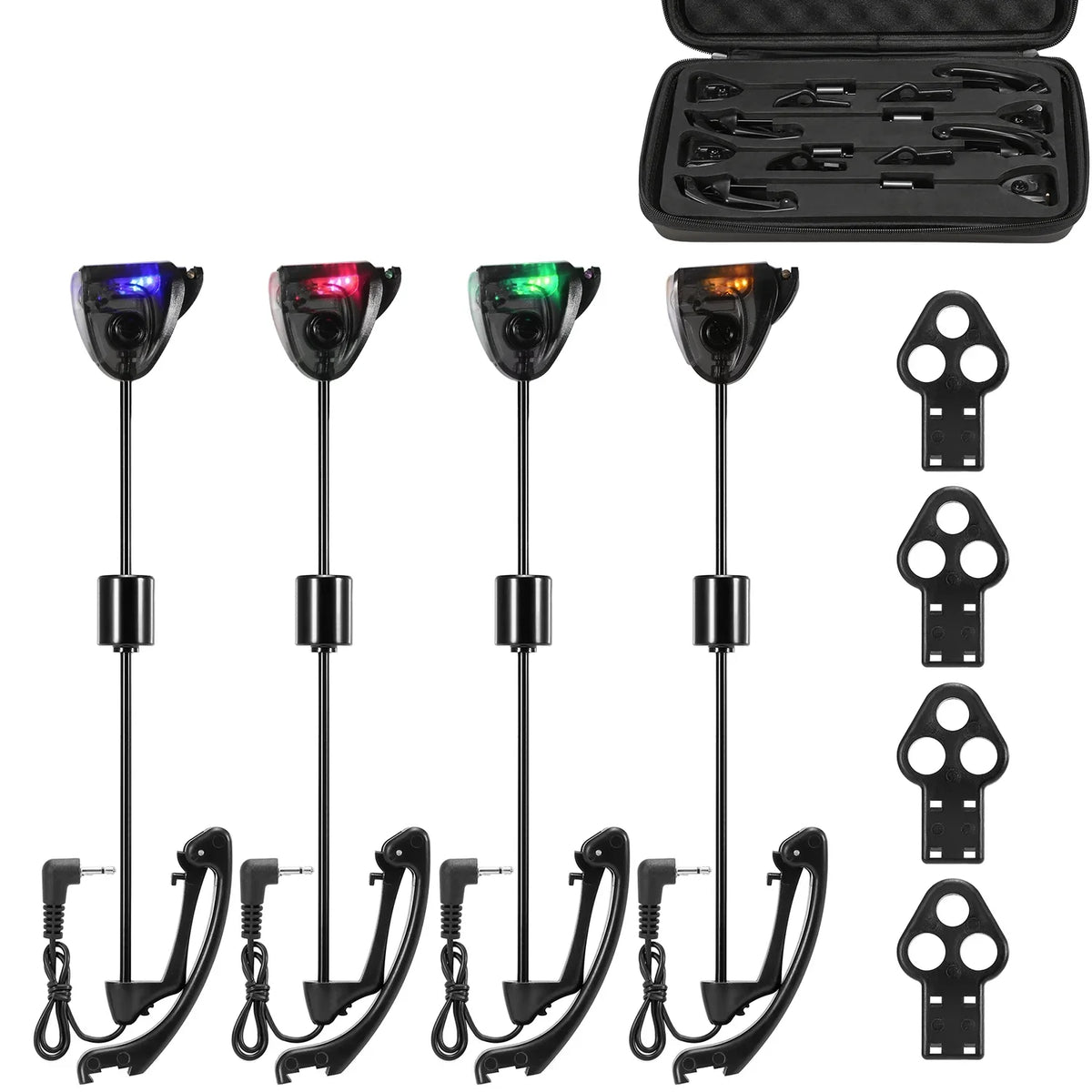 Alarm Set Digital Fishing Fishing Lixada Your Tackle - Carp Illuminate