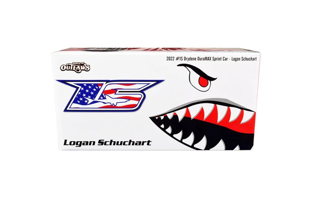 A1822004 Logan Schuchart - Diecast Car Acme 2022 Winged Car, - Scale Sprint 1/18 #1S