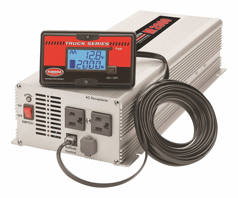 Inverter,120V Output M2000 W AC Tundra Voltage,7.10"