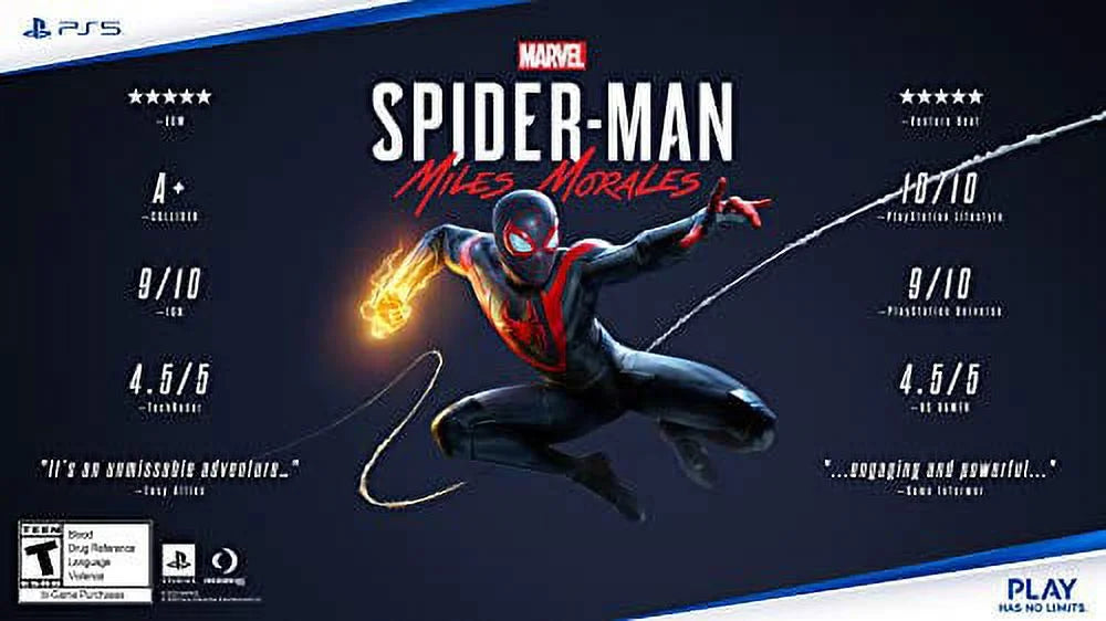 PlayStation Miles 5 Spider-Man: Morales Marvel's -