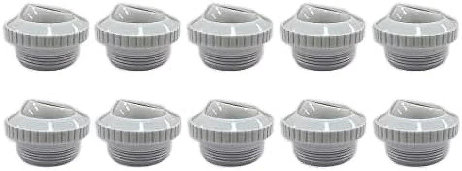 Inground Return For & Heavy-Duty Inlet Fitting MIP Fitting Jet | Thread For Directional | Pro 1 Swimming (3/4" Opening, Spa Flow DPM Hydrostream Eyeball Spa & Rotating Pool Pack) 10 Pool 1/2"
