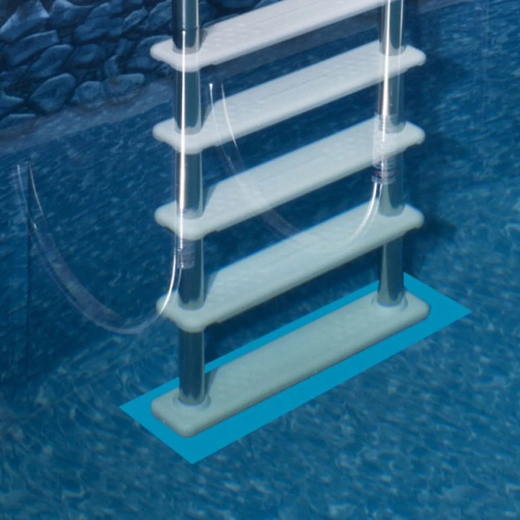 '+ Frame Above Ladder Mat Pool Intex Pool Ground Protective 42-Inch Ladder Steel