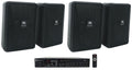 Indoor/exterior JBL Control Amp Black Speakers 3" Commercial (4) 70v Wall + 23-1