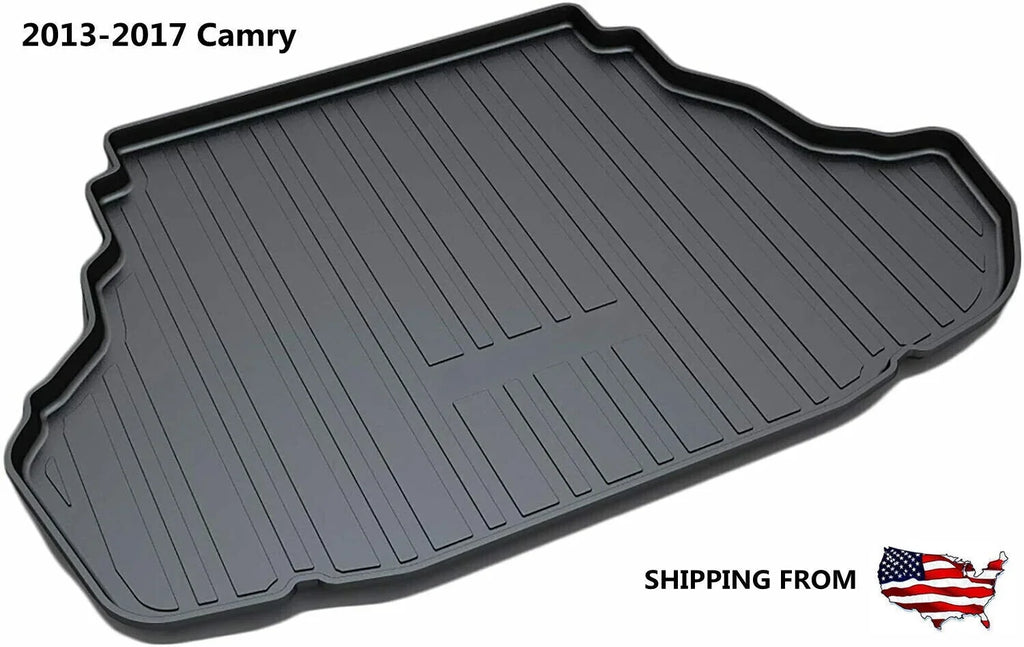 2013-2017 Cargo for Easy Mats Camry TPO Trunk Carpets Liner Clean to