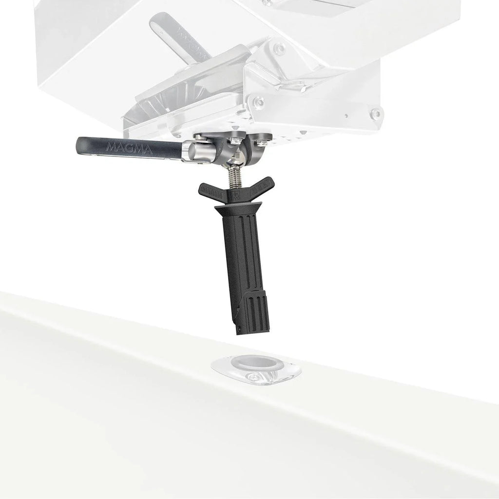 Fish Double Grip Holder Mount Rectangular Rod Magma - Locking LeveLock Powr T10-375 Grills for