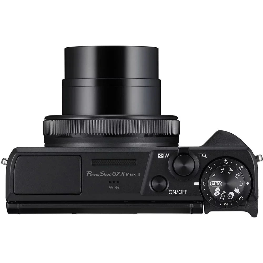 LED Canon (Black) +1 Extra Yr + + X Camera Warranty III G7 PowerShot Digital Battery Mark