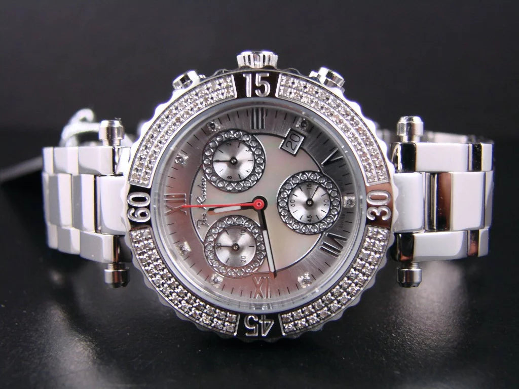 Ct .90 Marina Jojo/Aqua Watch Diamond