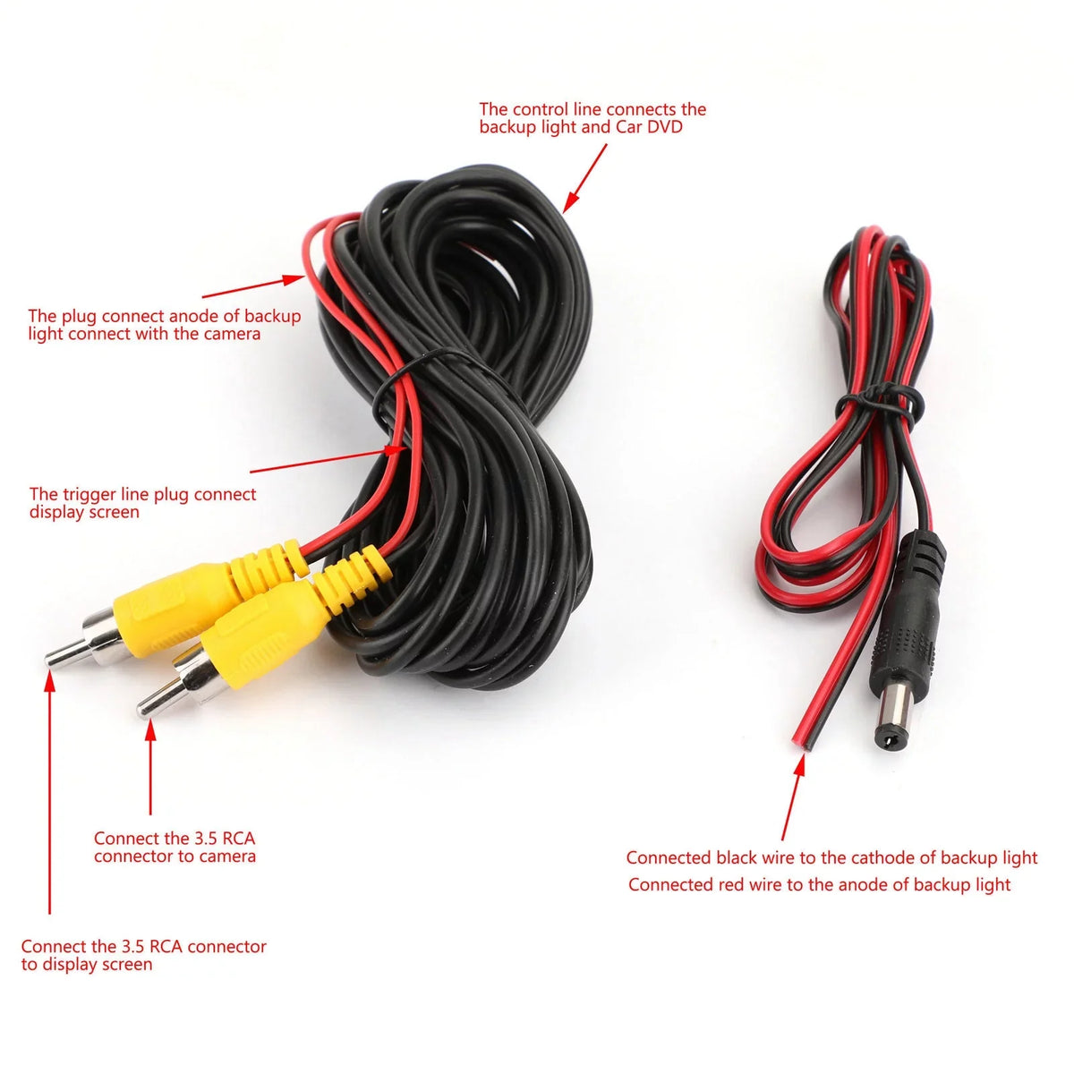 Line Parking Camera Night View Trajectory SUV Reverse Dynamic Rear Car Truck