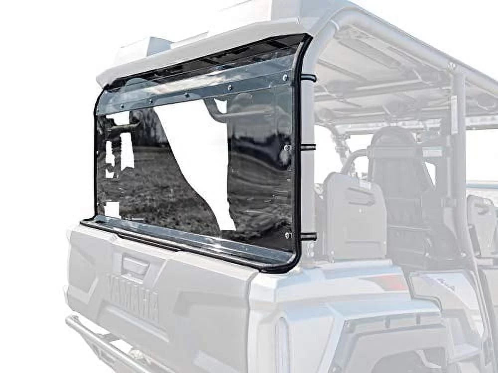 Tinted of UTV Yamaha Windshield Stronger Rear Made|RWS-Y-WV-X4-76 for Than X4|Made and Acrylic|USA Glass SuperATV Stronger 1/4? 2018+ Than Wolverine 25x Lightly Polycarbonate|250x