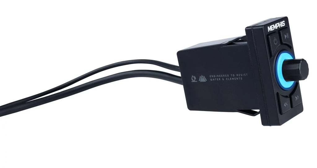 Source Unit Bluetooth Receiver SMC2A Hidden Memphis Audio RZR/ATV/UTV Marine