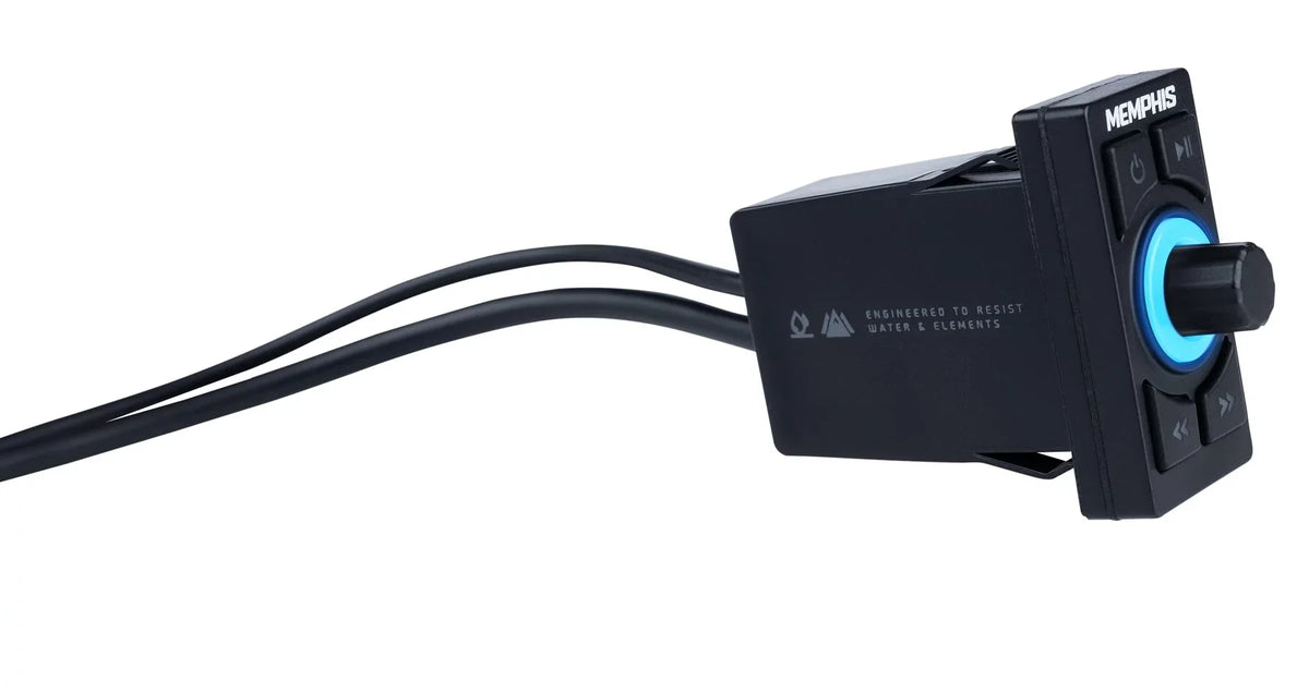 Source Unit Bluetooth Receiver SMC2A Hidden Memphis Audio RZR/ATV/UTV Marine