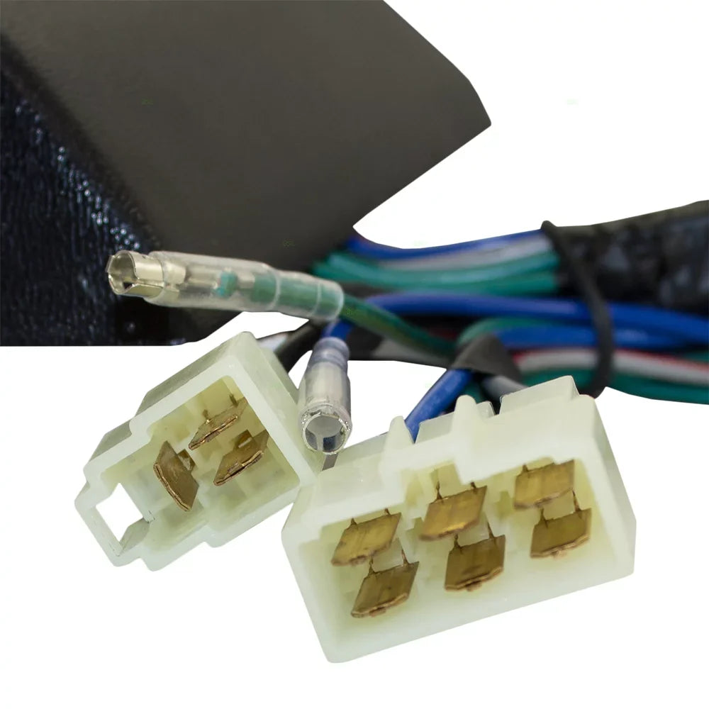 Pickup Compatible Bezels, Car Brock & with with Rocker Replacement 2-Door Design Power Switch Switch Truck Window Van SUV Kit Harness Universal Wiring