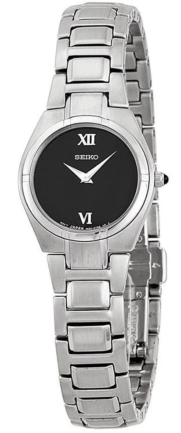 Watch Women's Seiko SUJD53 Bracelet Dial Black