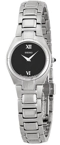 Watch Women's Seiko SUJD53 Bracelet Dial Black