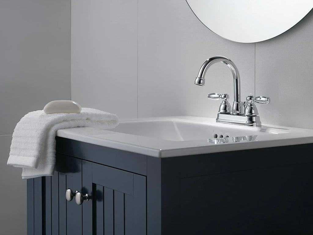 Faucet Claymore Handle P299685LF Peerless in Bathroom Two Chrome