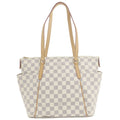 Canvas Tote Bag Women's Pre-Owned N41280 (Good) Azur Damier Totally PM