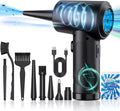 Computer Compressed Compressed Office, Keyboard Air Reusable Cordless 3 Cleaner Replacement Cans Duster Adjustment, Air 100000RPM & Good Rechargeable Duster, Air Electric 7600mAh Gears for for