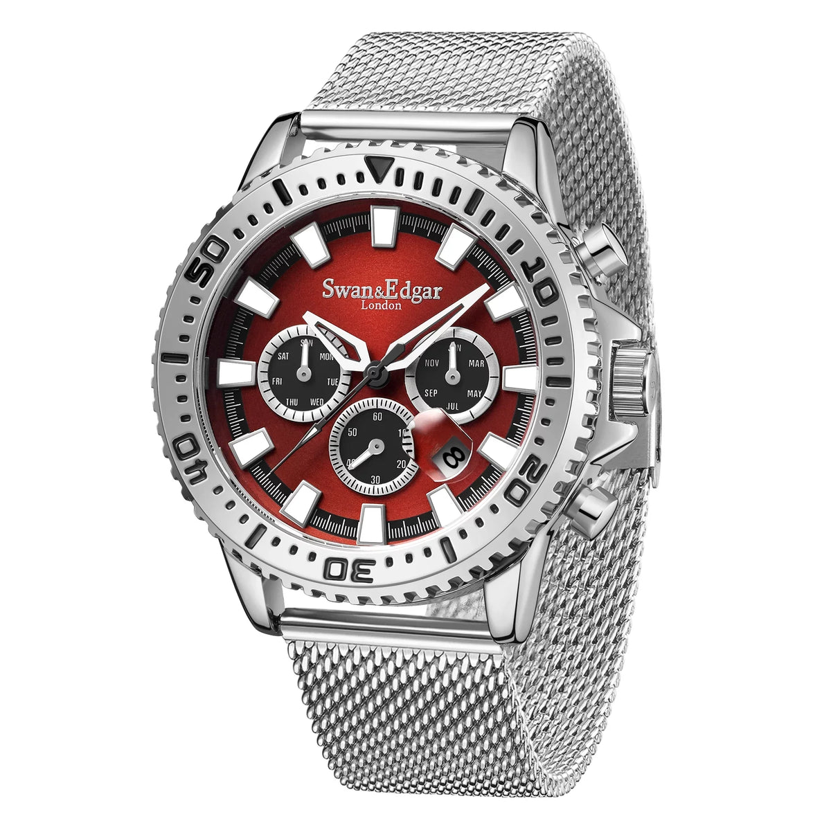 Edition & Red Hand Master Automatic Swan Edgar Steel Assembled Limited