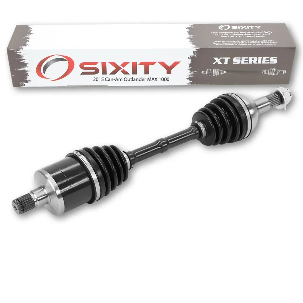 2015 with Axle Can-Am Left EFI Sixity MAX Rear compatible - 4X4 Outlander XT 1000