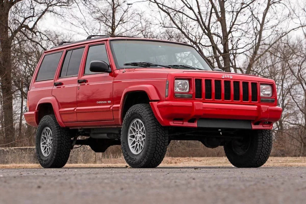 II Suspension Add N3 1984-2001 Jeep Leaf Lift Series Country | Cherokee 3" (fits) | 670XN2 Shocks Rough Kit | XJ