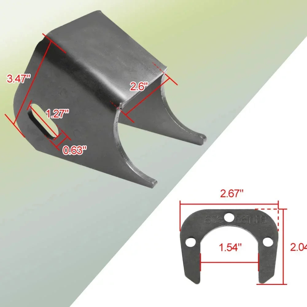 84-06 XJ Arm Axle Control Brackets ZJ TJ Mount Front NIXFACE Side Bracket for Lower Jeep MJ