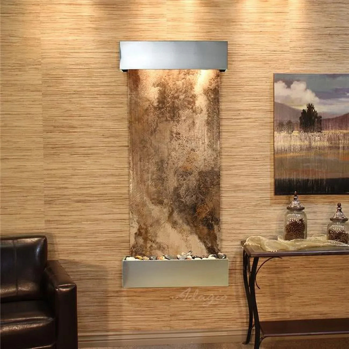 Adagio - Stainless Options Inspiration - Choose - Steel Fountain Square Falls