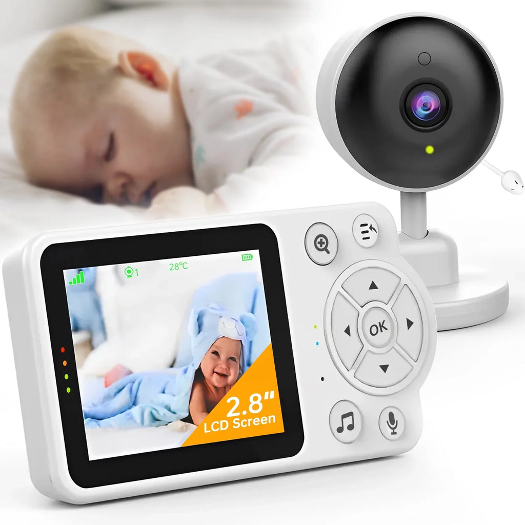 with Monitor, Night Talk, Fixdono Vision, Baby and Monitor Camera Video Baby 480P Audio, 2-Way